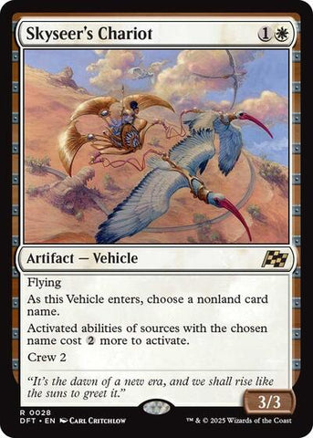 Skyseer's Chariot (Aetherdrift) Near Mint Foil