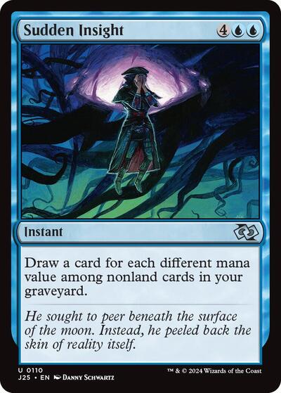 Sudden Insight (Foundations Jumpstart) Near Mint