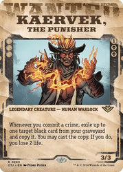 Kaervek, the Punisher (Showcase) (Outlaws of Thunder Junction) Near Mint