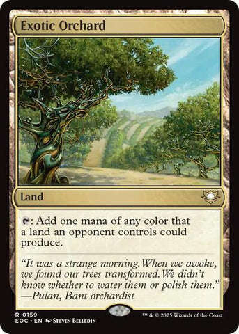 Exotic Orchard (Commander: Edge of Eternities) Near Mint