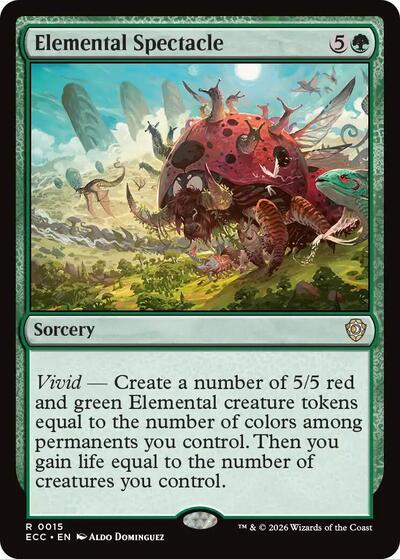Elemental Spectacle (Commander: Lorwyn Eclipsed) Near Mint