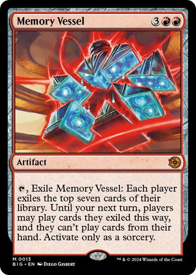 Memory Vessel (Outlaws of Thunder Junction: The Big Score) Near Mint