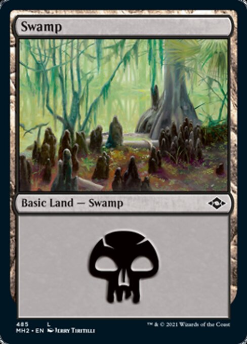 Swamp (485) (Modern Horizons 2) Near Mint Foil