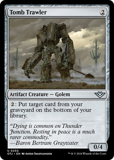Tomb Trawler (Outlaws of Thunder Junction) Near Mint Foil