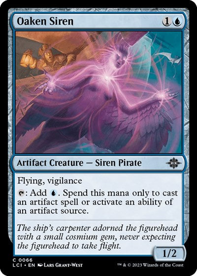 Oaken Siren (The Lost Caverns of Ixalan) Near Mint Foil