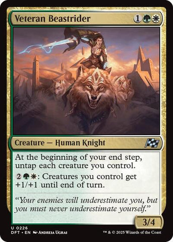 Veteran Beastrider (Aetherdrift) Near Mint