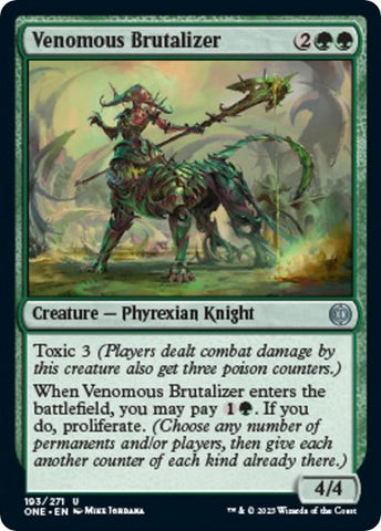 Venomous Brutalizer (Phyrexia: All Will Be One) Near Mint