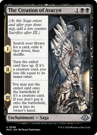 The Creation of Avacyn (Modern Horizons 3) Near Mint Foil