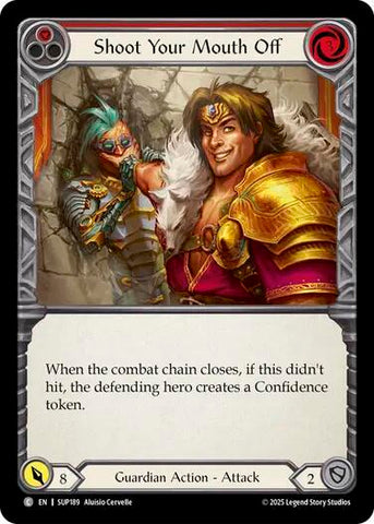 Shoot Your Mouth Off (Red) (Super Slam) Near Mint