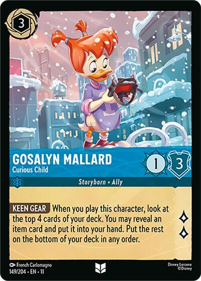 Gosalyn Mallard - Curious Child (Winterspell) Near Mint