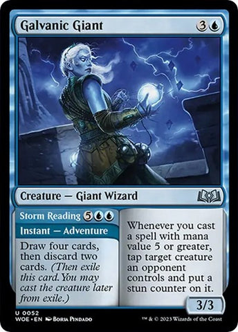 Galvanic Giant (Wilds of Eldraine) Near Mint