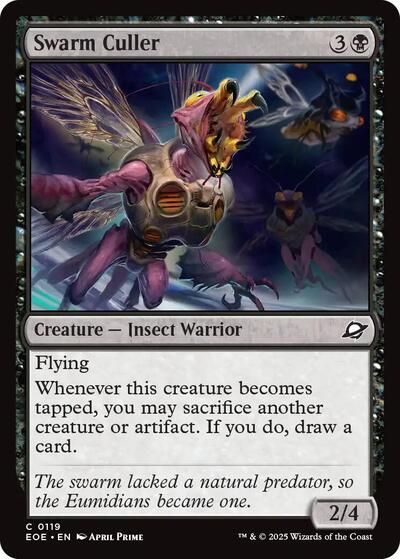 Swarm Culler (Edge of Eternities) Near Mint Foil