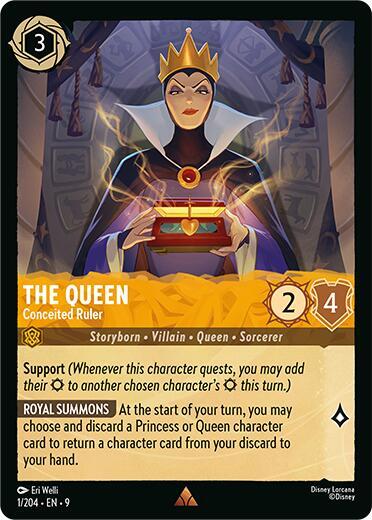 The Queen - Conceited Ruler (Fabled) Near Mint Cold Foil