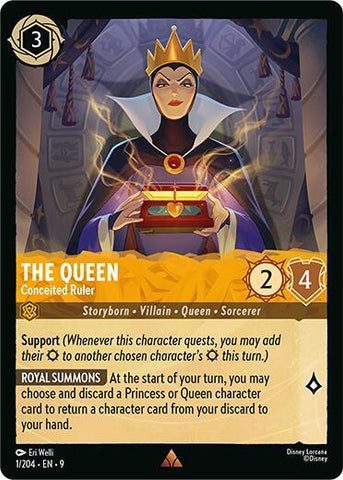 The Queen - Conceited Ruler (Fabled) Near Mint Cold Foil