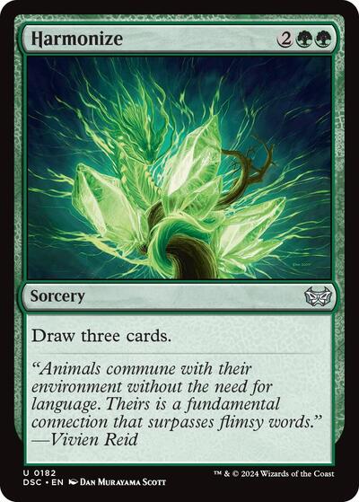 Harmonize (Commander: Duskmourn: House of Horror) Near Mint