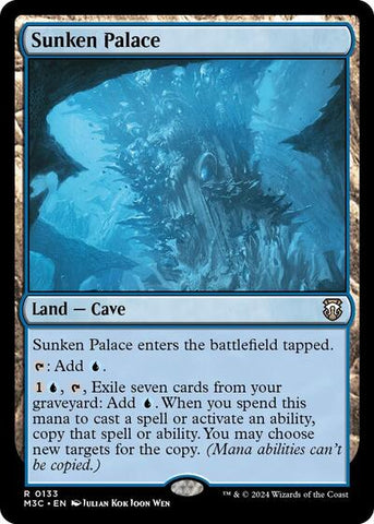 Sunken Palace (Commander: Modern Horizons 3) Near Mint
