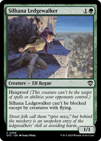 Silhana Ledgewalker (Commander: Outlaws of Thunder Junction) Near Mint