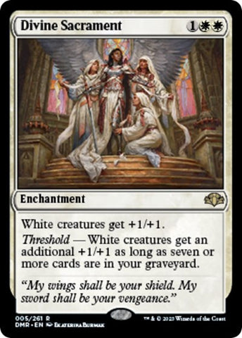 Divine Sacrament (Dominaria Remastered) Near Mint