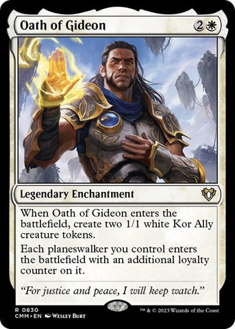 Oath of Gideon (Commander Masters) Near Mint