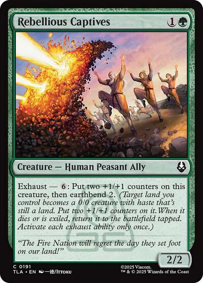 Rebellious Captives (Avatar: The Last Airbender) Near Mint
