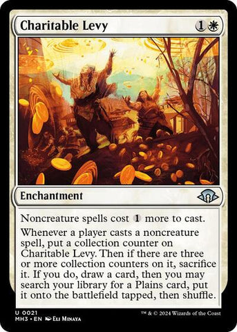 Charitable Levy (Modern Horizons 3) Near Mint Foil