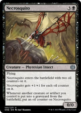 Necrosquito (Phyrexia: All Will Be One) Near Mint Foil