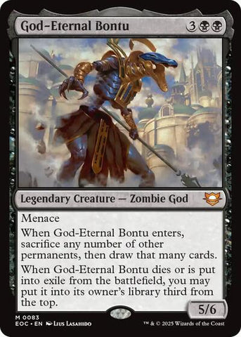 God-Eternal Bontu (Commander: Edge of Eternities) Near Mint