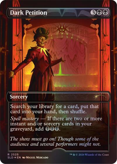 Dark Petition (Secret Lair) Near Mint Foil