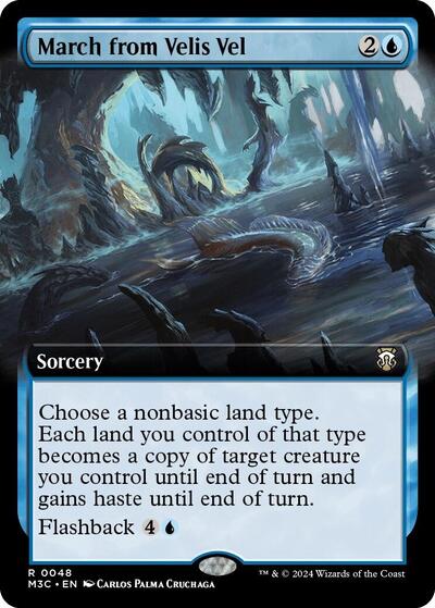 March from Velis Vel (Extended Art) (Commander: Modern Horizons 3) Near Mint