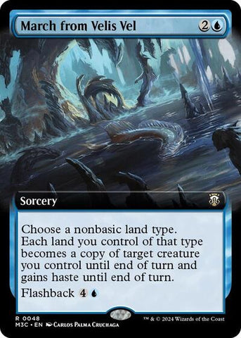 March from Velis Vel (Extended Art) (Commander: Modern Horizons 3) Near Mint