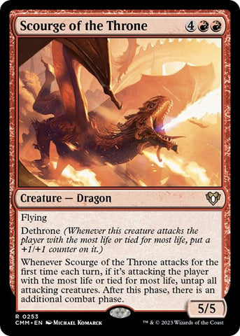 Scourge of the Throne (Commander Masters) Near Mint