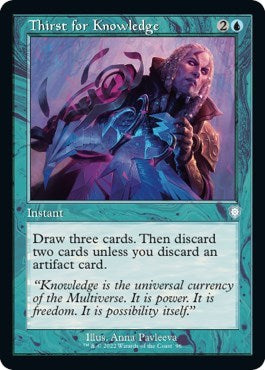Thirst for Knowledge (Commander: The Brothers' War) Near Mint