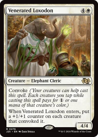 Venerated Loxodon (Foundations Jumpstart) Near Mint