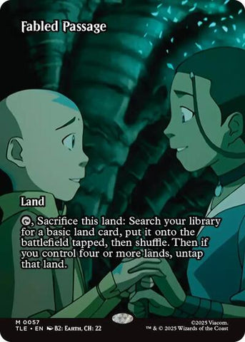 Fabled Passage (Borderless) (Avatar: The Last Airbender: Eternal-Legal) Near Mint Foil