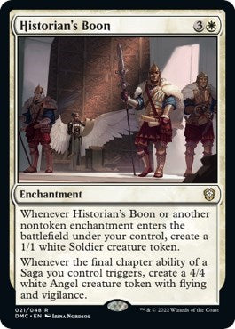 Historian's Boon (Commander: Dominaria United) Near Mint