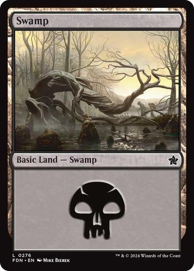 Swamp (0276) (Foundations) Near Mint Foil