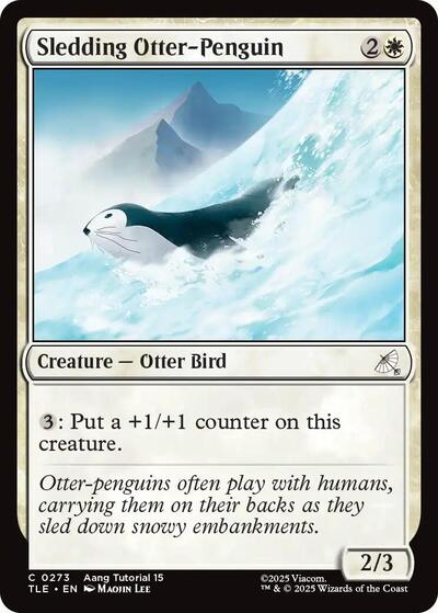Sledding Otter-Penguin (0273) (Avatar: The Last Airbender: Eternal-Legal) Near Mint