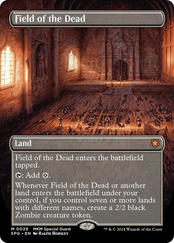 Field of the Dead (Borderless) (Special Guests) Near Mint