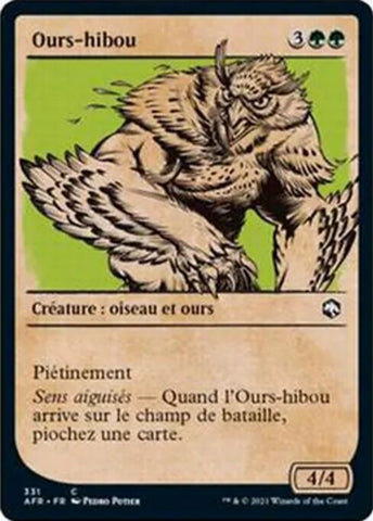 Owlbear (Showcase) (Adventures in the Forgotten Realms) Near Mint