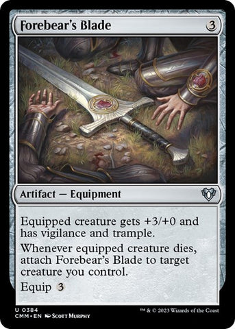 Forebear's Blade (Commander Masters) Near Mint