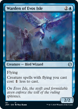 Warden of Evos Isle (Jumpstart) Near Mint