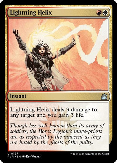 Lightning Helix (Ravnica Remastered) Near Mint Foil