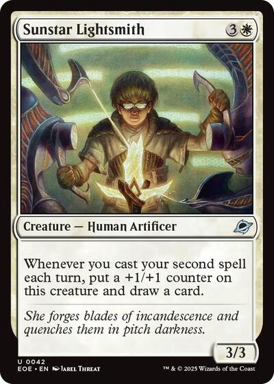 Sunstar Lightsmith (Edge of Eternities) Near Mint Foil