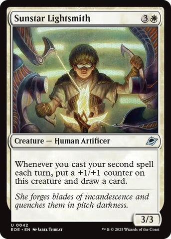 Sunstar Lightsmith (Edge of Eternities) Near Mint Foil