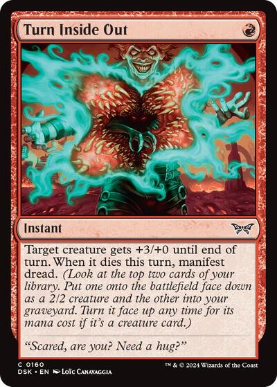 Turn Inside Out (Duskmourn: House of Horror) Near Mint Foil