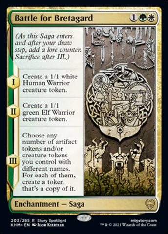 Battle for Bretagard (Kaldheim) Near Mint Foil