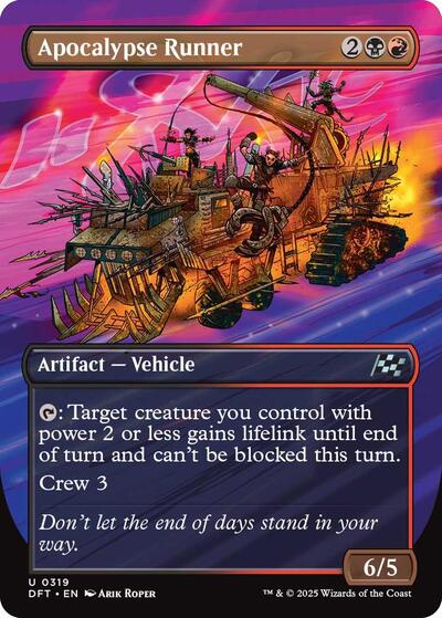 Apocalypse Runner (Borderless) (Aetherdrift) Near Mint