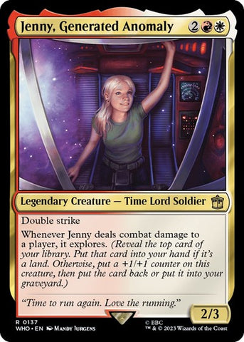 Jenny, Generated Anomaly (Universes Beyond: Doctor Who) Near Mint