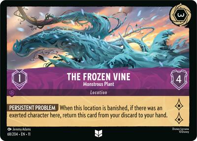The Frozen Vine - Monstrous Plant (Winterspell) Near Mint Cold Foil