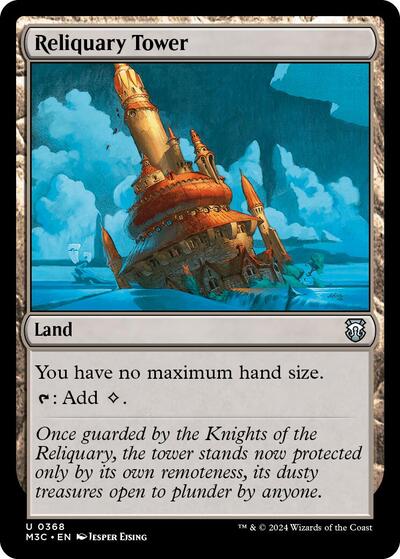 Reliquary Tower (Commander: Modern Horizons 3) Near Mint